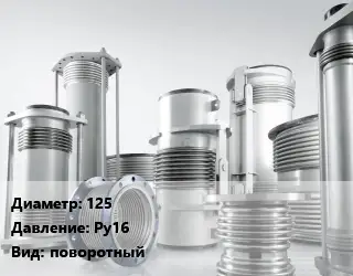 Компенсатор 125 Ру16 поворотный